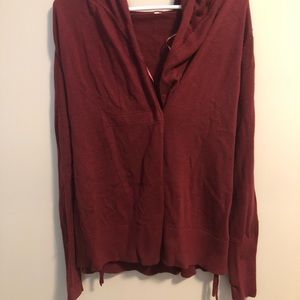 Burgundy lululemon, sz 8 ,